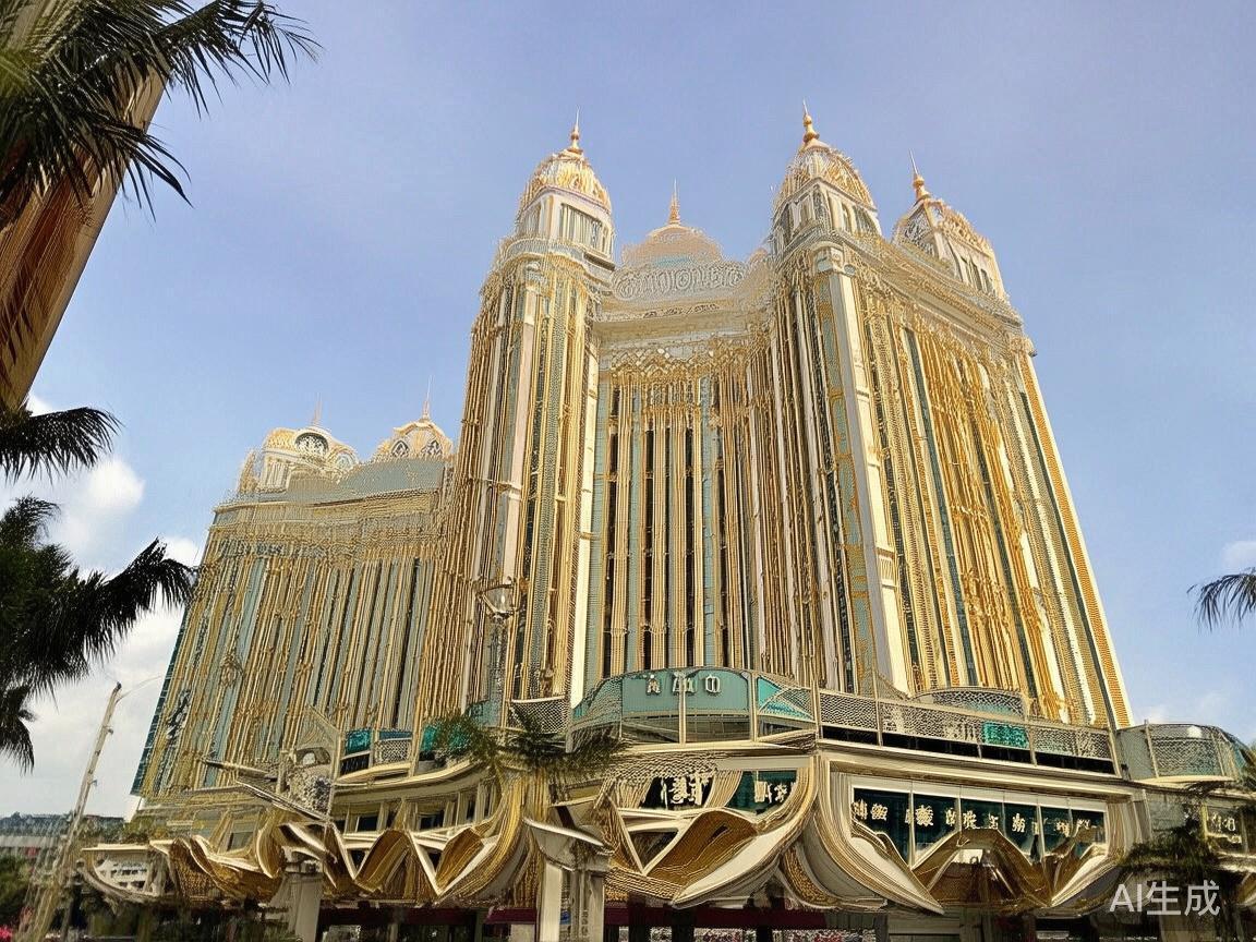 澳门皇家赌场坐落于澳门凼仔岛的葡京路上，具体地址为